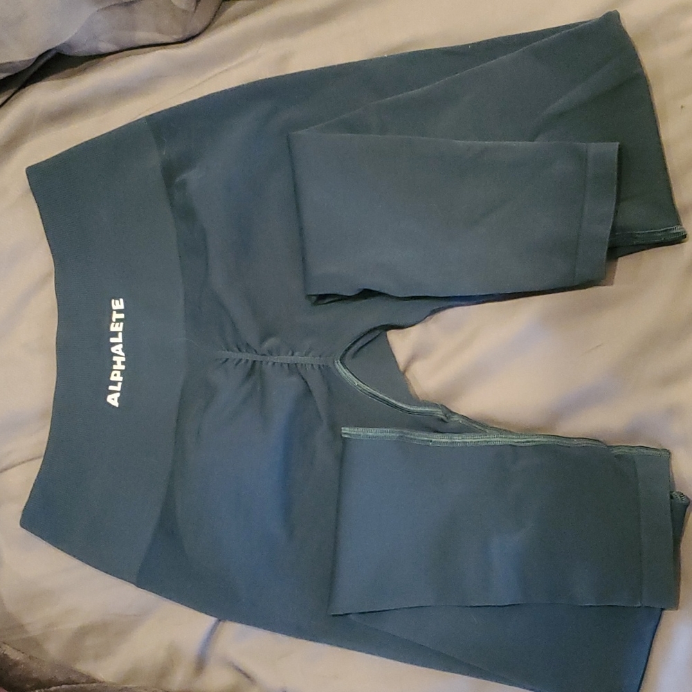 Teal Alphalete Amplify leggings